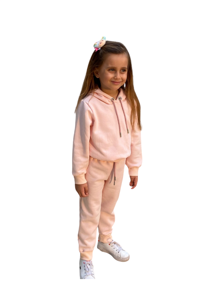 Pembe Kız Çocuk Eşofman Takımı